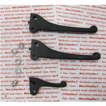 Kit serie leve in plastica nera per ciclomotori PIAGGIO 50 CIAO SI BRAVO completi di fermi e molle leva freno anteriore posteriore e alzavalvola