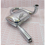 Aufwendiger Expansionsschalldämpfer mit Schalldämpfer für VESPA 80 125 150 PX PE VNA VNB TS SPRINT