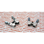 Plaque de guidon pour support de câble de transmission avec vis de réglage pour VESPA 125 à partir de 1951