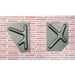 Par de refuerzos traseros kx para estribo escudo VESPA 50 125 NLR SPECIAL ELESTART ET3 PRIMAVERA