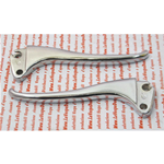 Par de palancas cromadas para VESPA 50 90 125 150 160 180 NLR GS modelo antiguo tipo económico ro 070587