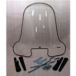 Paravento FABBRI per VESPA PX 125 T5 con staffe a banana adattabile su tutte le T5