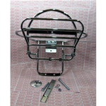 Portaequipajes trasero con soporte para ruedas para VESPA 50 90 125 NLR SS SPECIAL ET3 PRIMAVERA modelo redondo