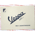 Manual de uso y mantenimiento de la VESPA 98 V98T segunda serie 1946