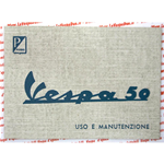 Manual de uso y mantenimiento de la VESPA 50 N V5A1T primera serie de 1963