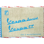 Libretto uso e manutenzione VESPA 150 SPRINT VLB1T 125 GT GRAN TURISMO VNL2T  dal 1965 al 1966