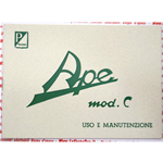 Libretto uso e manutenzione APE C 150 AC1T AC2T AC3T AC4T AC5T