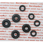 Rear brake pad oil seal set for APE 50 TM P 50 FL2