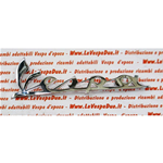 Frontplatte aus Aluminium mit Anschraubstiften für VESPA 50 90 SS SUPER SPRINT SS