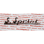 Hintere Aluminiumplatte mit Anschraubstiften für VESPA 90 SS SUPER SPRINT SS