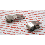 Paar Platten zur Befestigung externer Kabel der Motorelektrik für VESPA 50 90 125 PRIMAVERA ET3 SPECIAL SS