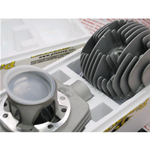 PINASCO 25031941 groupe thermique aluminium 177 MAGNY COURS ES course mm 57 avec culasse avec bougie centrale pour VESPA PX 80 125 150