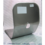 Escudo completo con estribo y refuerzos adaptable para VESPA 1948 V1 V15 primera y segunda serie VESPA 125 a partir de 1948 con caballete lateral derecho e izquierdo