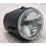 Faro delantero completo con 1 luz con interruptor de 1 clic y 2 posiciones carcasa ABS negra para PIAGGIO 50 SI MIX ro 294321