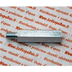 Prolunga estensione M9 mm 52 dado distanziale ammortizzatore posteriore per VESPA 125 150 200 PX  adattabile a tutte le VESPE r.o. 149871