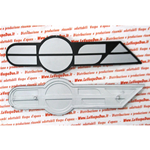 Seitliches Motorhauben-Schriftschild für VESPA COSA 125 150 200 ro 254293 258152