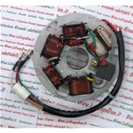 STATOR DE SUPPORT DE BOBINE POUR VESPA 125 150 200 PX ET ARCOBALENO DE 1981 À 1997 DÉMARREUR ÉLECTRIQUE