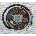 Stator pour moteurs PIAGGIO 6 pôles avec plaque pour VESPA PX PE ARCOBALENO 125 150 200 de 1981 à 1997 sans démarreur électrique