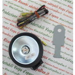 Repeater akustisches Signal Warnlicht Summer 12V mit Halterung für Blinker anpassbare Montage APE VESPA Ø 49 12V cc mit Kabeln