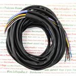 Impianto elettrico cavetti per PIAGGIO APE 50  prima serie  con frecce  prodotto italiano artigianale