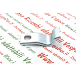 Piastrina passacavi per fissaggio laterale cavi esterni cuffia motore VESPA 50 90 125 N L R PRIMAVERA ET3 SPECIAL SS PK S SS XL HP FL2 r.o. 174703