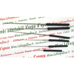 SET MIT 6 FÜNFECK-REIBAHLEN MIT GRIFF ZUM SCHLEIFEN VON LÖCHERN VON 0,35 MM BIS 1,4 MM / REINIGUNG VON CICLER-SPRÜHDÜSEN UND VERGASER