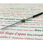 Alésoir pentagonal avec manche pour le meulage de trous de 0,4 mm à 0,6 mm nettoyage des jets de cycler atomiseurs carburateur