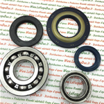 KIT CUSCINETTI E PARAOLI PER REVISIONE ALBERO MOTORE PER VESPA 150 SUPER VBC 2° / P125X P150X 2° / PX125E PX150E 1° / P150S 