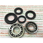 KIT CUSCINETTI E PARAOLI PER REVISIONE ALBERO MOTORE PER VESPA 160 GS VSB1T VSB2T