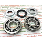 KIT CUSCINETTI E PARAOLI PER REVISIONE ALBERO MOTORE PER VESPA 150 GS