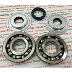 KIT CUSCINETTI E PARAOLI PER REVISIONE ALBERO MOTORE PER VESPA 125 VNA1T VNA2T 1° / 150 VBA 1° 