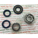 KIT CUSCINETTI E PARAOLI PER REVISIONE ALBERO MOTORE PER VESPA  PK 125 ETS / N / XL / XL2