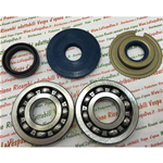 KIT CUSCINETTI E PARAOLI PER REVISIONE ALBERO MOTORE PER VESPA 125 SUPER VNC 150 SUPER VBC PRIMA SERIE FINO AL TELAIO 70199