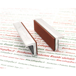 COPRIGANASCE MAGNETICHE CON INSERTO IN GOMMA LUNGHE 100 MM DA 163 GR PER COMPONENTI SOTTILI IN LEGNO E PLASTICA PER TUTTI I TIPI DI MORSA 