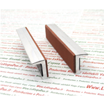 COPRIGANASCE MAGNETICHE CON INSERTO IN GOMMA LUNGHE 140 MM DA 224 GR PER COMPONENTI SOTTILI IN LEGNO E PLASTICA PER TUTTI I TIPI DI MORSA 