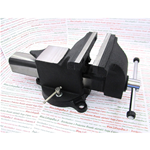 MORSA PARALLELA 6 " CON BASE GIREVOLE / GANASCE LUNGHE 170 MM DA 14.5 KG CON GANASCE INTERCAMBIABILI