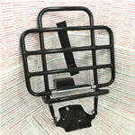 SCHWARZER HINTERER GEPÄCKTRÄGER MIT RADHALTERUNG VESPA 50 NLR SPECIAL ELESTART 125 NEW PRIMAVERA ET3