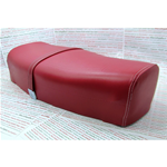 SELLE ROUGE ANTIQUE POUR VESPA PX PE 125 150 200 SECOND SÉRIE ARC-EN-CIEL AVEC CARRÉS