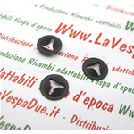 FERMO PIASTRINA MOLLETTA ELASTICA R.O. 008108 PER FISSAGGIO TARGHETTA ANTERIORE / POSTERIORE / LATERALE PER VESPA 50 80 125 150 160 180 200 