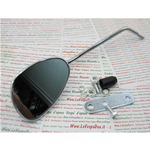 ESPEJO RETROVISOR CROMADO EN FORMA DE GOTA DERECHO PARA TODAS LAS VESPA DE LOS AÑOS 60/70