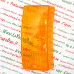 CORPO LENTE ARANCIONE SIEM ANTERIORE SINISTRA PER LAMPEGGIATORE / FRECCIA PER VESPA 80 125 150 200 PX PE ARCOBALENO T5 PK ETS r.o. 185976
