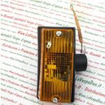 LAMPEGGIATORE / FRECCIA SIEM ANTERIORE DESTRA PER VESPA 80 125 150 200 PX PE ARCOBALENO T5 PK ETS R.O. 163256