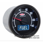 SIP 50001200 2.0 Speedometer Tachometer for VESPA 50 90 NLRS Black Dial 19 Functions Digital Analogue