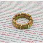 ANILLO DE TUERCA DE BLOQUEO DE COJINETE DE RUEDA TRASERA 9 MUESCAS PARA VESPA 160 GS VSB 180 SS 54 MM X 1,5 MM - CANTO 5,20 MM RO 2/052763