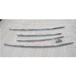 Set fregi in alluminio per parafango e cofani per VESPA 125 VNL GT GTR 150 SPRINT SUPER 180 SS VNC1T VNL2T>127357 VBC1T>251419 VLB1T VSC1T con viti per il fissaggio r.o. 090522 610100M scocche 