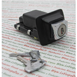 Serrure complète pour siège VESPA PX 80 125 150 200 première série ro 190013 437959 161548