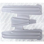 ALFOMBRILLA DE GOMA PARA REPOSAPIÉS GRIS PARA VESPA 125 VNA1T VNA2T VNB1T VNB2T