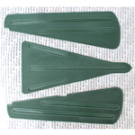 ALFOMBRA VESPA 98 V98T 125 V1T V15T Y MODELOS EXTRANJEROS HASTA 1952 EN GOMA VERDE COMPUESTA POR 3 PIEZAS