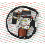 ELECTRONIC STATOR 4 POLES 2 COILS FOR PIAGGIO ENGINE 50 BOSS BRAVO EVL 3 SI FL2 MIX SUPER BRAVO SUPERBRAVO 3 CIAO PORTER RO 218584