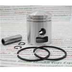 PISTÓN GOL PARA PIAGGIO VESPA 150 DE 1962 A 1974 VGL VGLA VGLB VLA VLB GL SPRINT VELOCE SUPER CON 2 TRANSFERENCIAS MEZCLA AL 2%